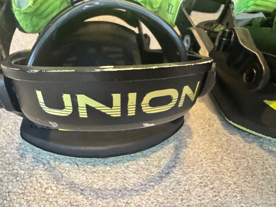 UNION コンタクトPROビンディング XL ブラック/ライム