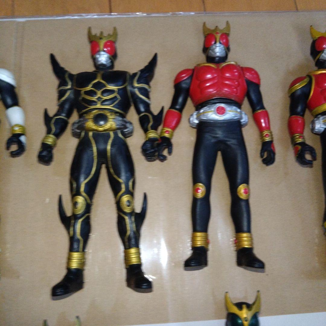 【価格交渉可】仮面ライダー フィギュア 龍騎、アギト、クウガ　ソフビ