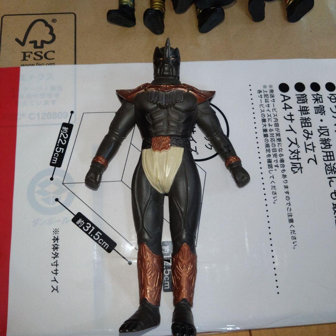 【価格交渉可】仮面ライダー フィギュア 龍騎、アギト、クウガ　ソフビ