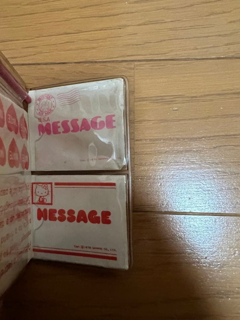サンリオ　マイメロディー　レトロ　ミニレターセット　1976年
