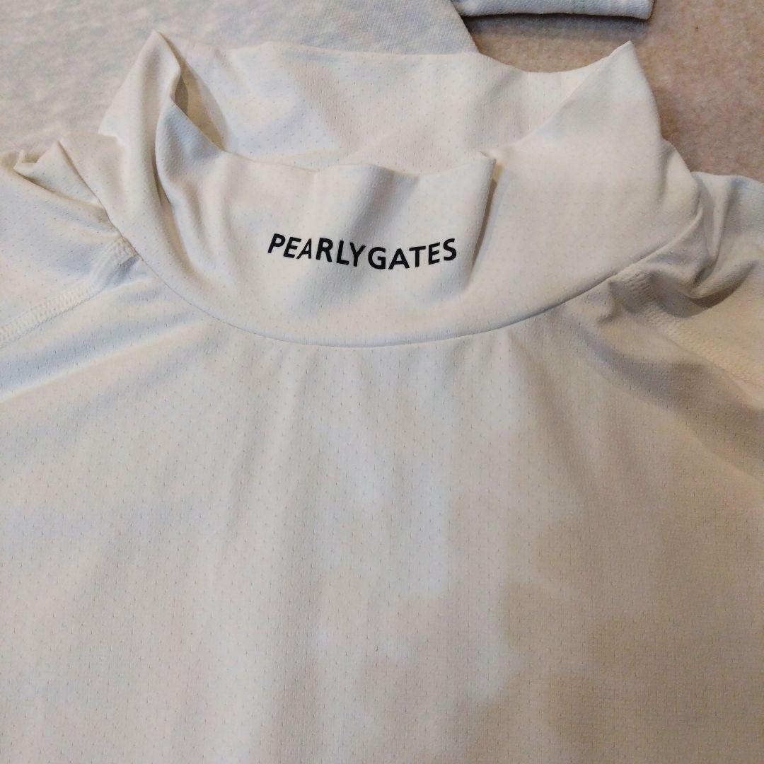 ★Pearly Gates★美品♪半袖ハイネックシャツ＆長袖クールインナー 2点