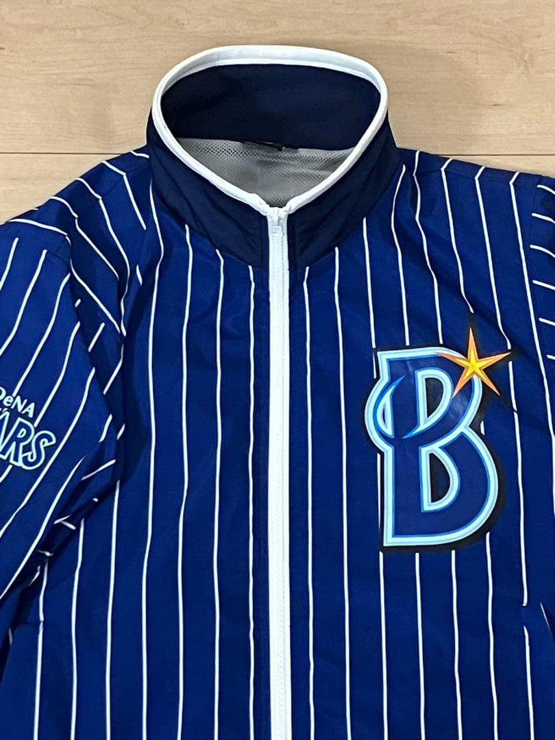 【美品】DeNAベイスターズ　オーセンティックチームウェア　スタジアムジャンパー