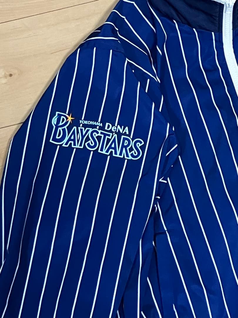 【美品】DeNAベイスターズ　オーセンティックチームウェア　スタジアムジャンパー