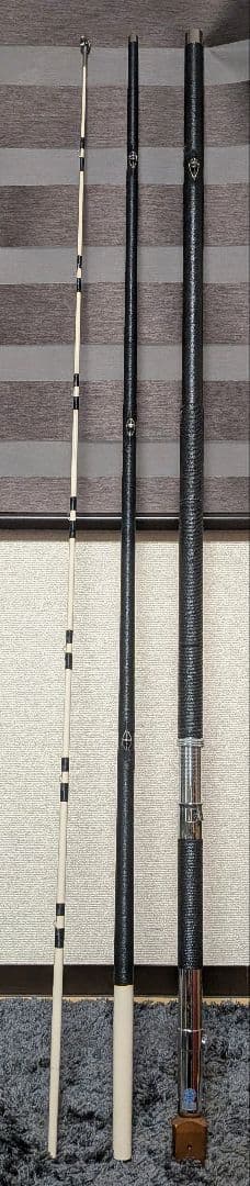 ほぼ新品　モロコデラックス　3本継ぎ　クエ専用竿4.8m