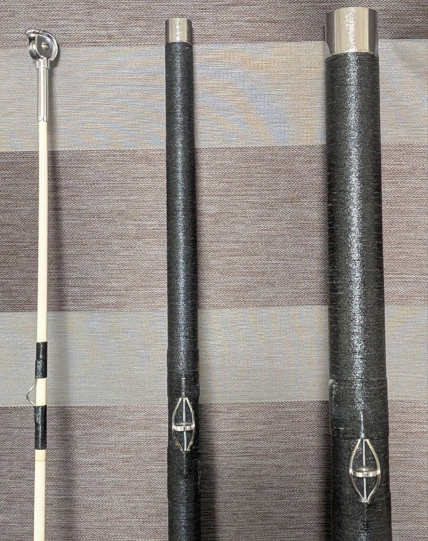 ほぼ新品　モロコデラックス　3本継ぎ　クエ専用竿4.8m