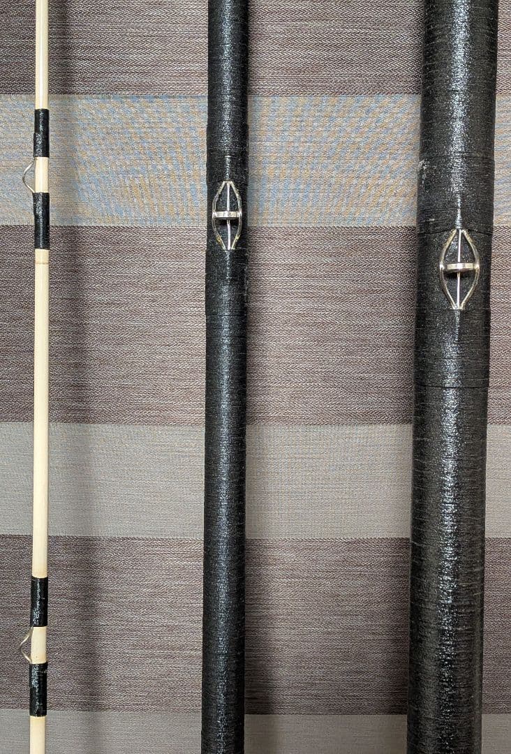 ほぼ新品　モロコデラックス　3本継ぎ　クエ専用竿4.8m