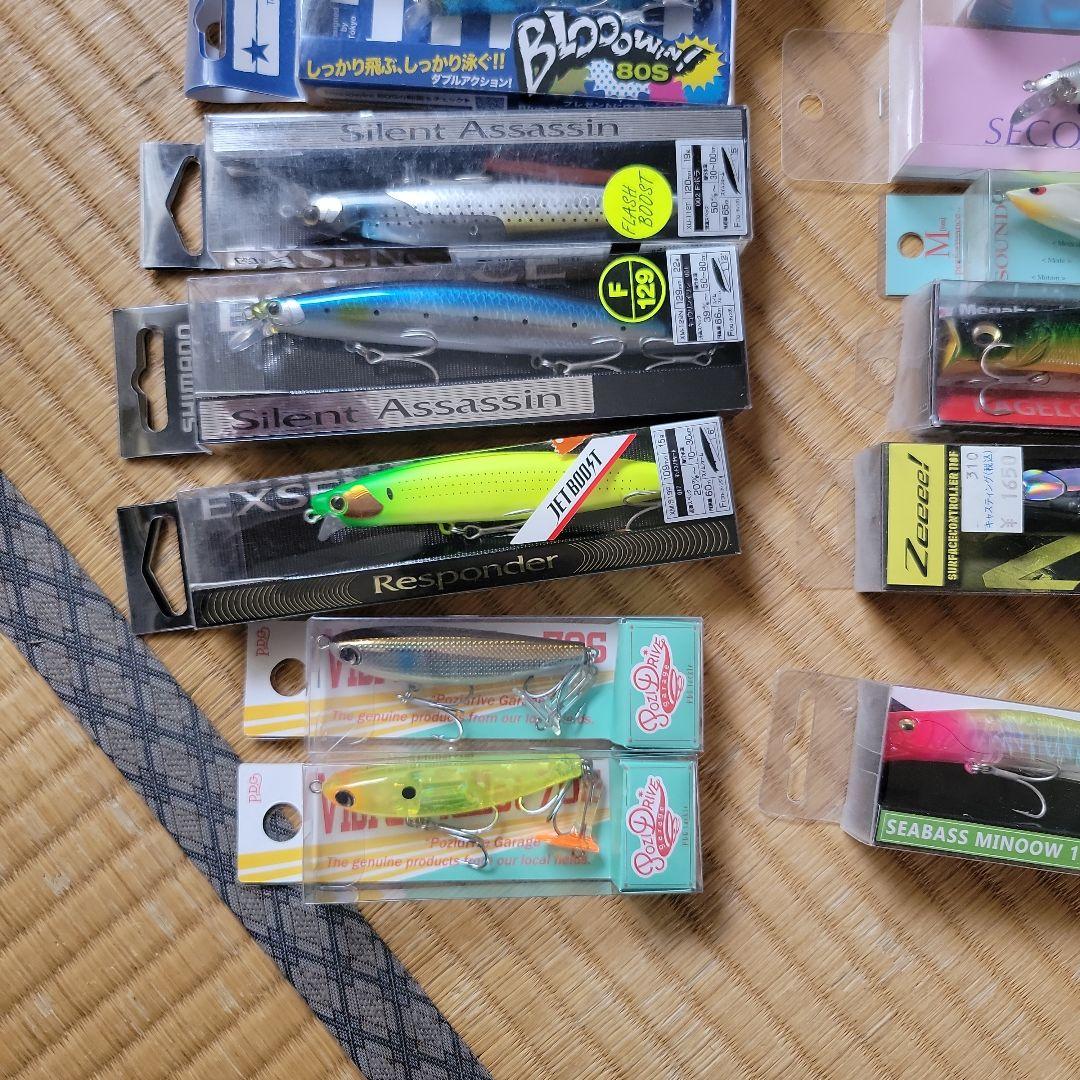 フィッシングルアーセット　Blue blue他