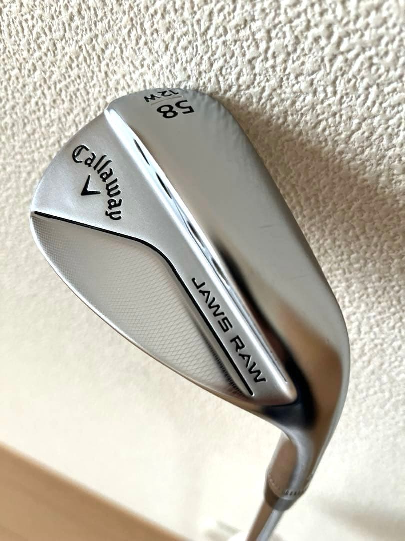 【Callaway】JAWS RAWウェッジ/58°-12W