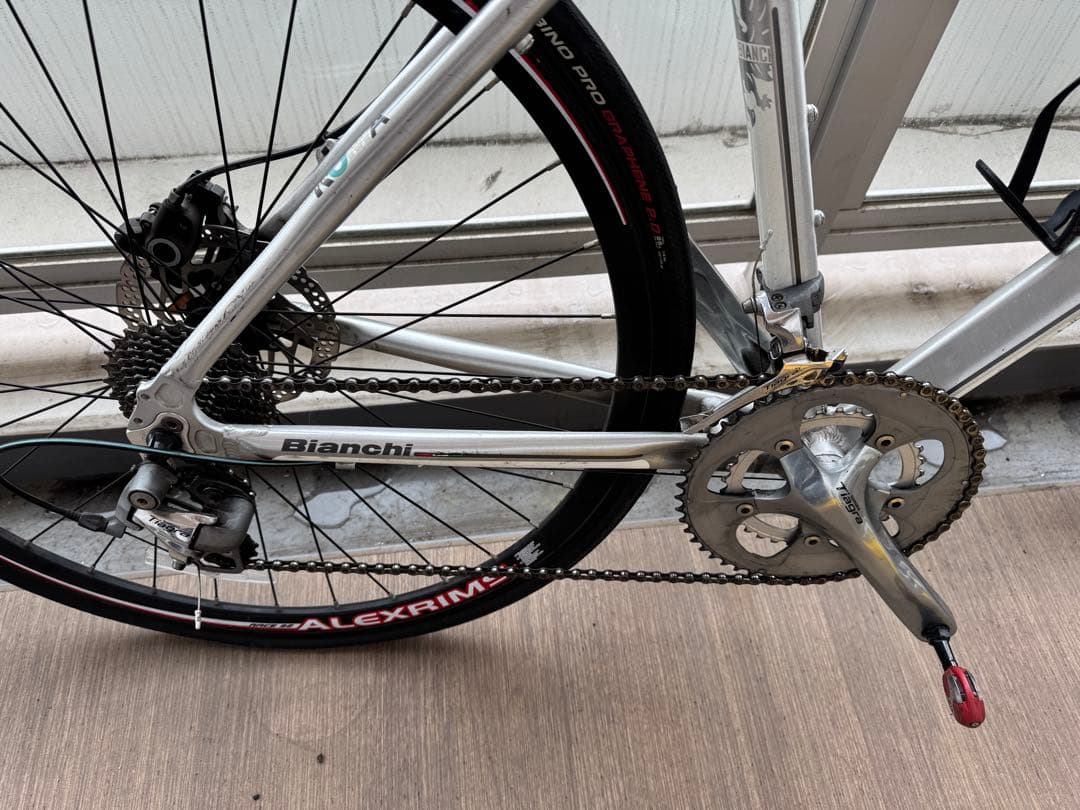 ビアンキ ROMA CARBON FORK ポリッシュ
