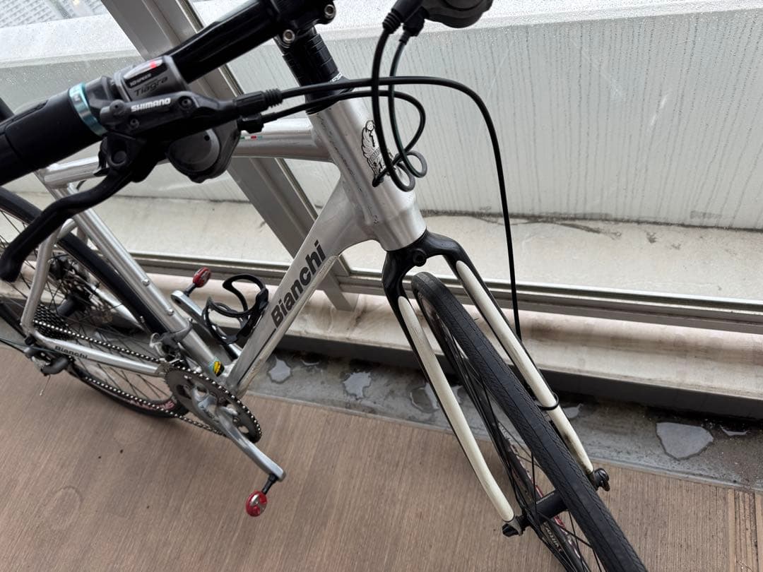 ビアンキ ROMA CARBON FORK ポリッシュ