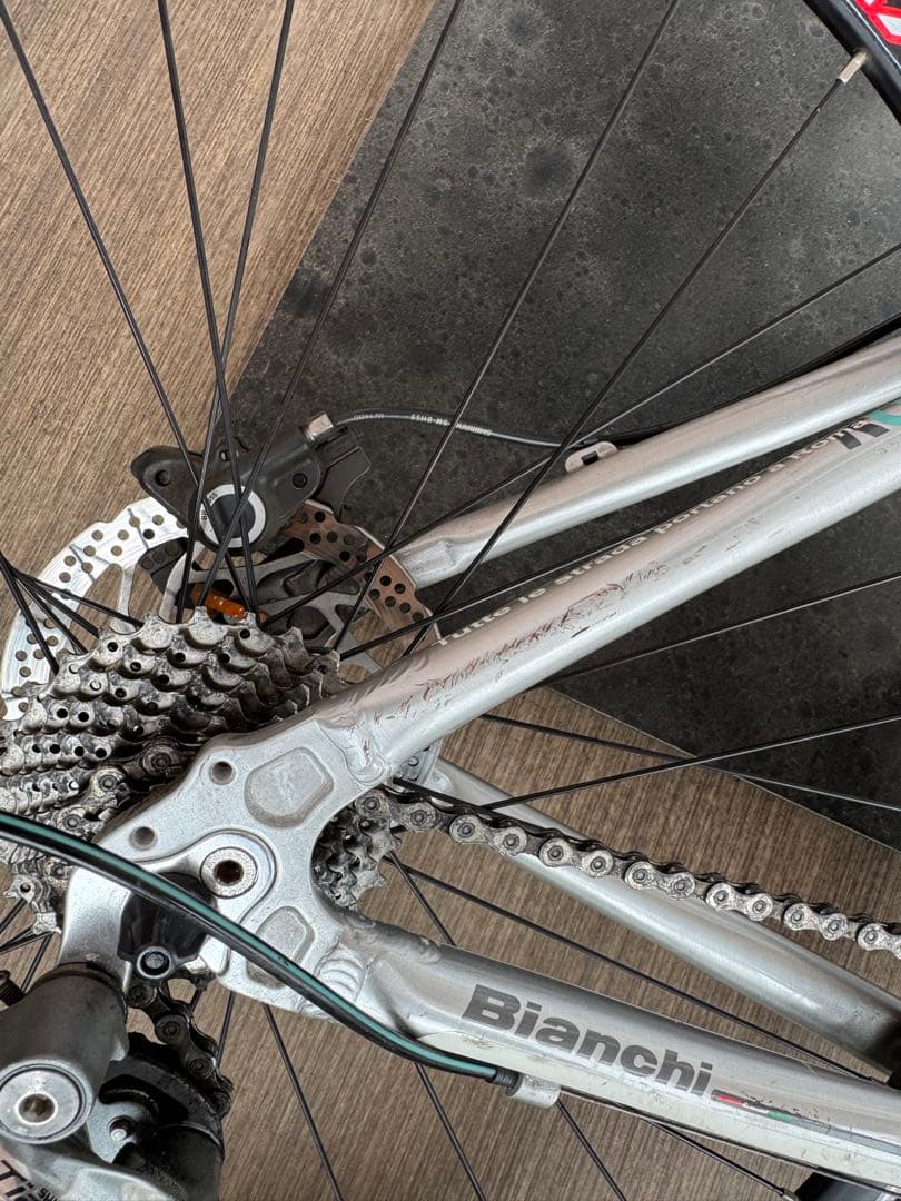 ビアンキ ROMA CARBON FORK ポリッシュ