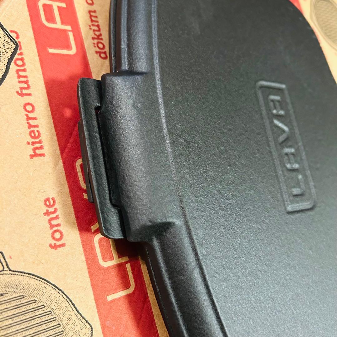 【未使用箱付き】LAVA ホットサンドクッカー 2way 鋳鉄製 アウトドア