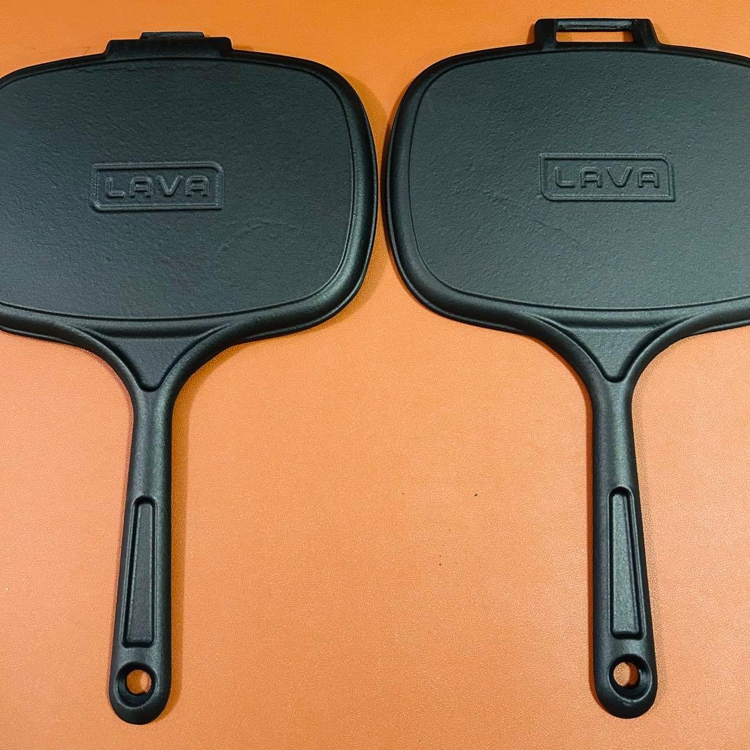 【未使用箱付き】LAVA ホットサンドクッカー 2way 鋳鉄製 アウトドア