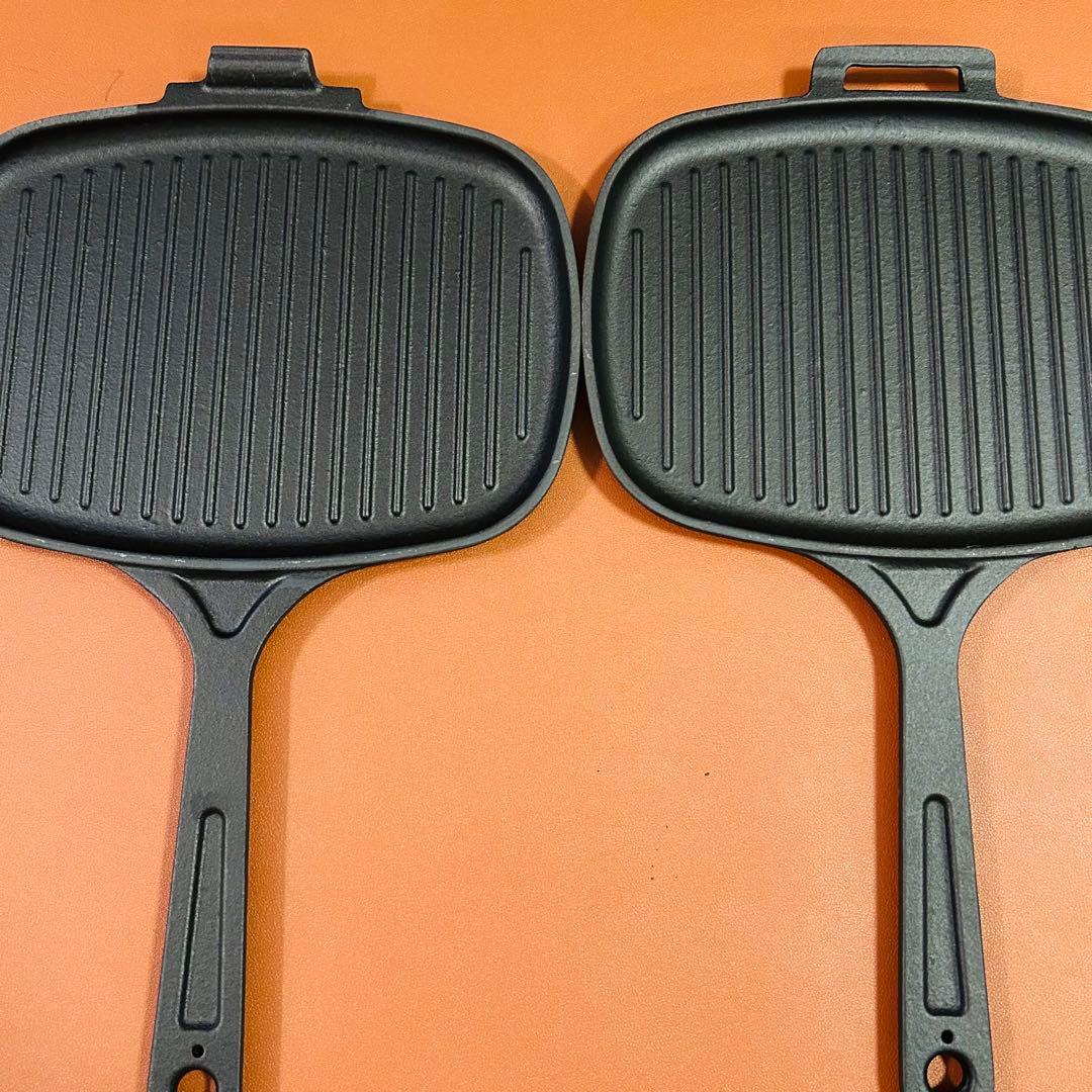 【未使用箱付き】LAVA ホットサンドクッカー 2way 鋳鉄製 アウトドア