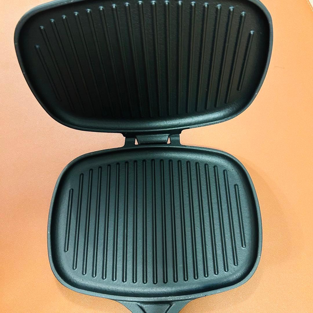 【未使用箱付き】LAVA ホットサンドクッカー 2way 鋳鉄製 アウトドア