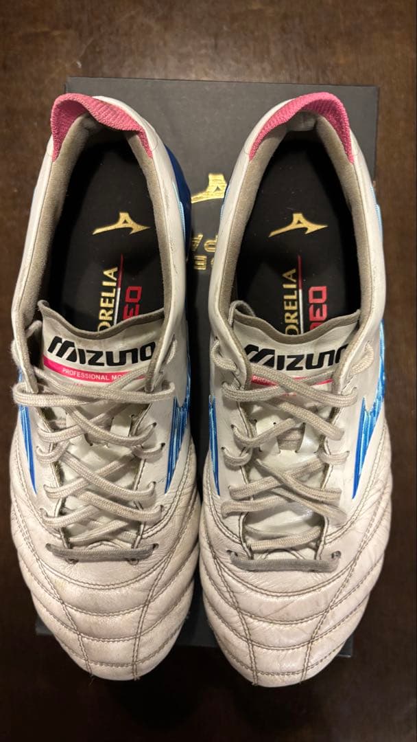 限定カラー ミズノ モレリア ネオ4 Japan 24.5 ターコイズ