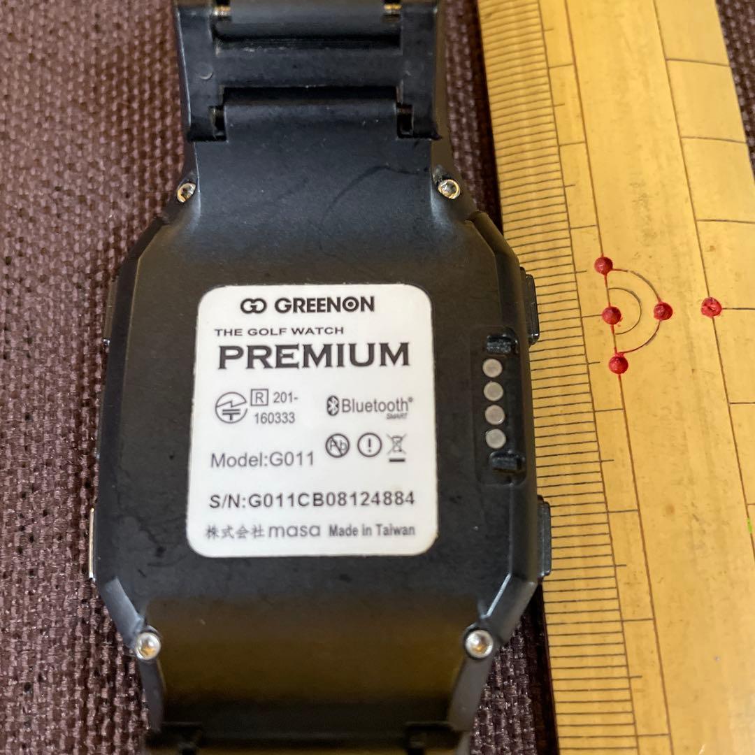 【中古品】GREENON THE GOLF WATCH PREMIUM 動作可能