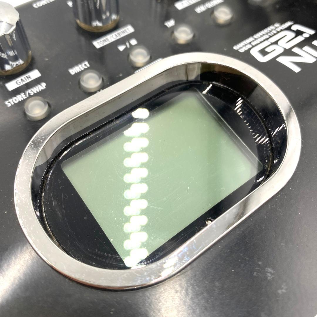 【動作確認済】ZOOM マルチエフェクター G2.1 Nu 純正アダプター付