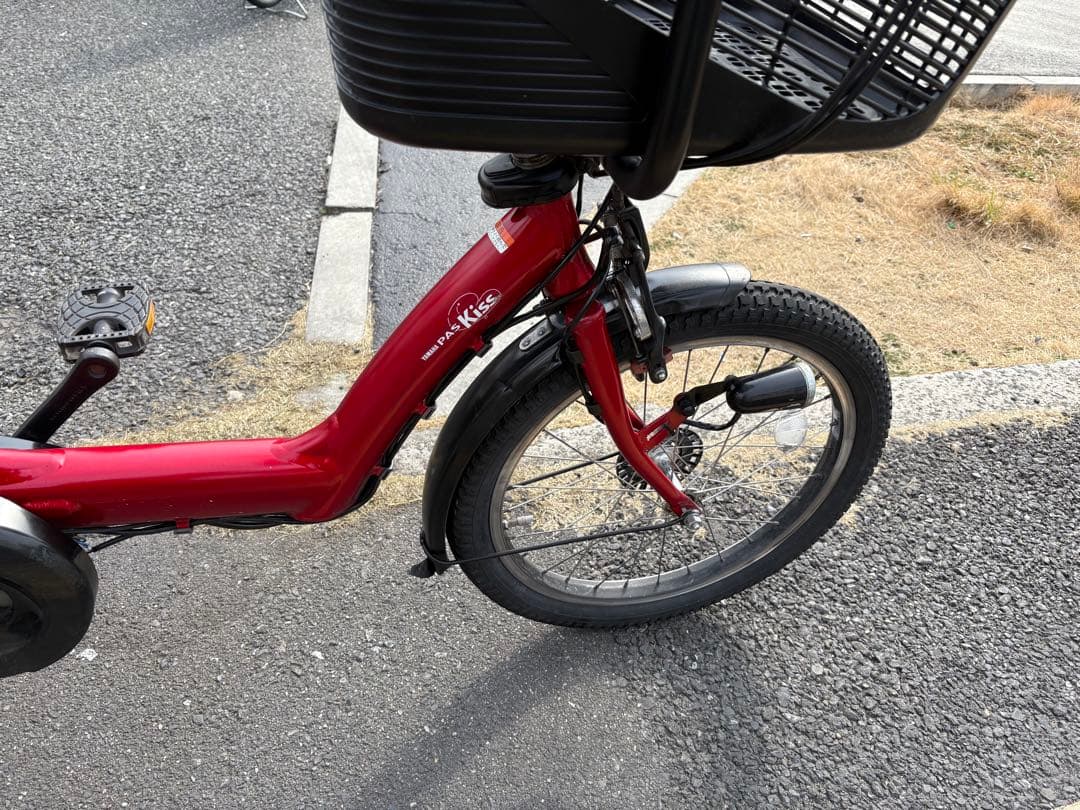 中古20㌅YAMAHA電動アシスト自転車　8.7Ah 大阪　015