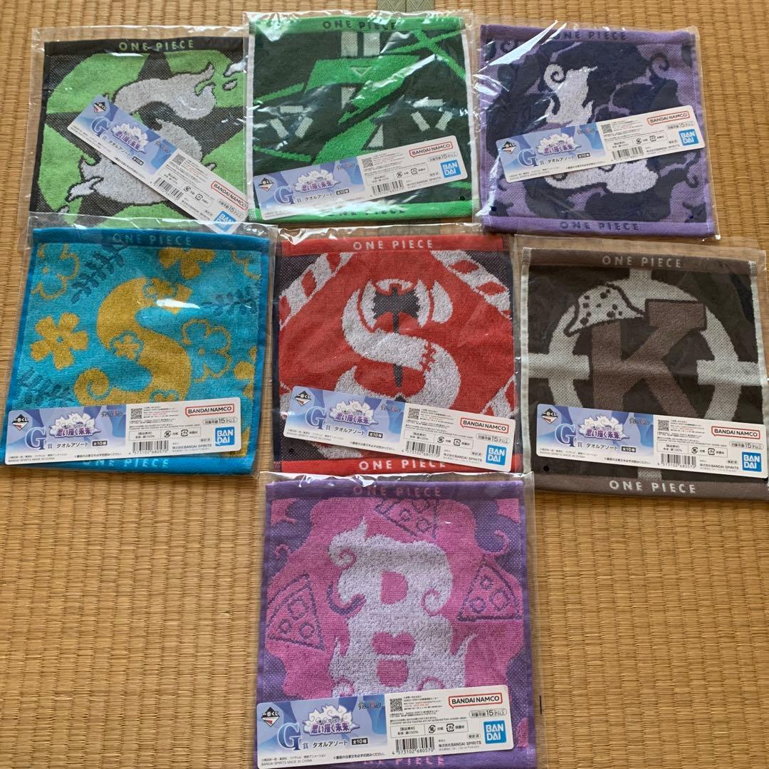 一番くじワンピース思い描く未来 A賞B賞D賞E賞2個F賞＋おまけ23点付き