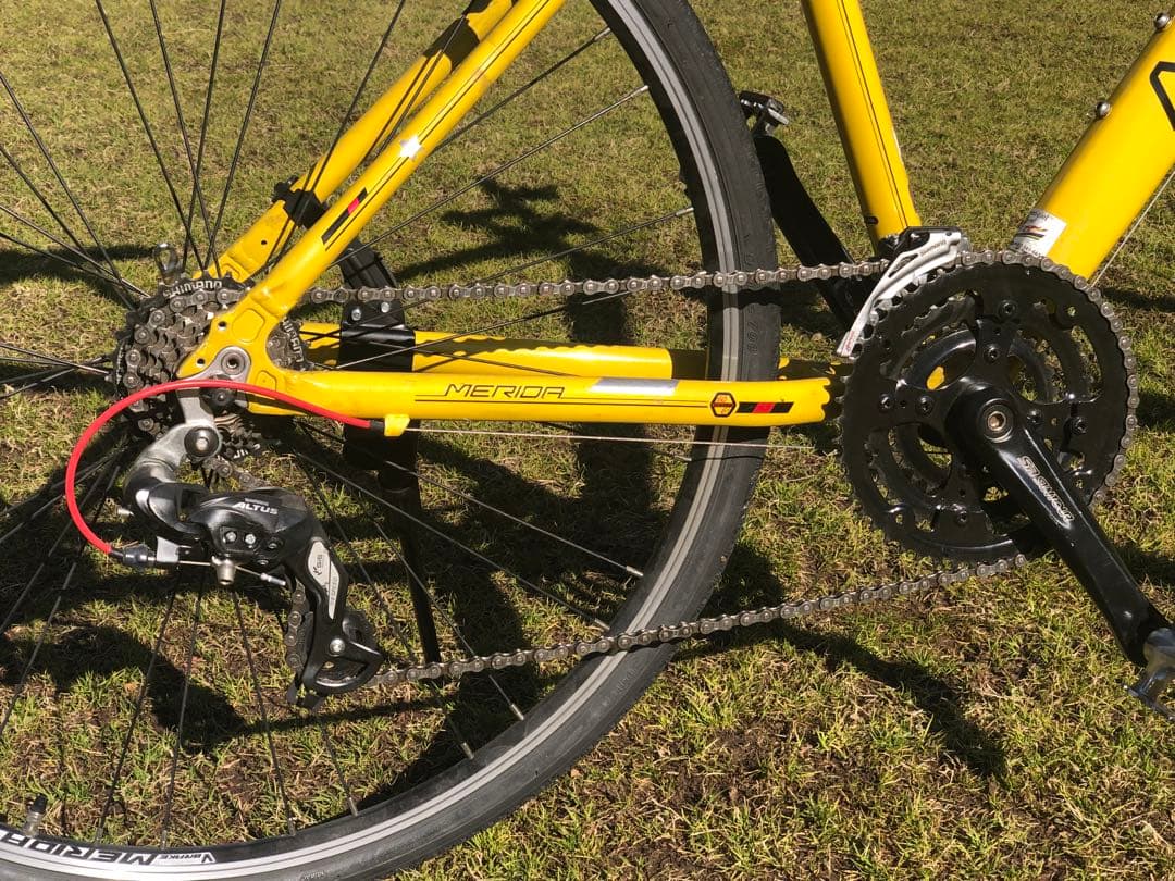 値下げ！宮城発！MERIDA クロスバイク 460mm 通学 通勤に!手渡し可能