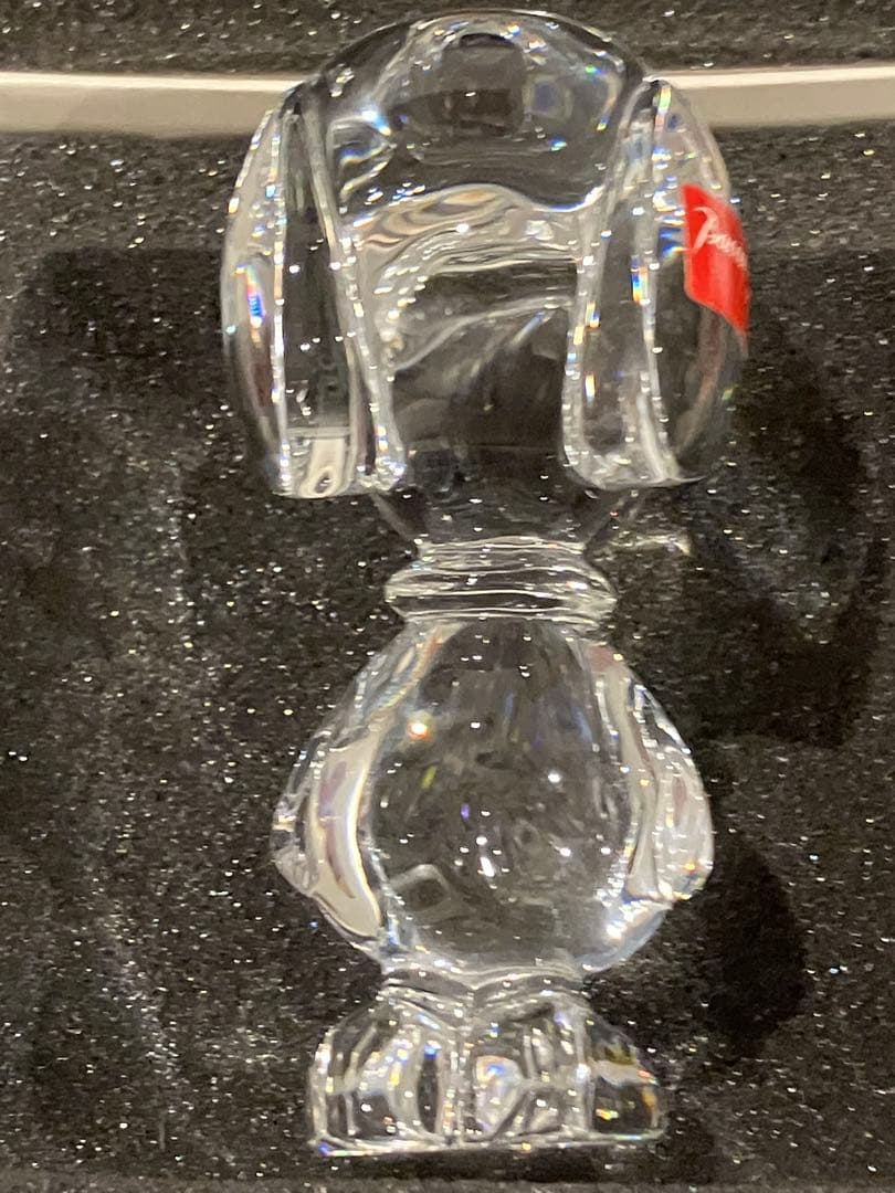 Baccarat クリスタル　スヌーピー
