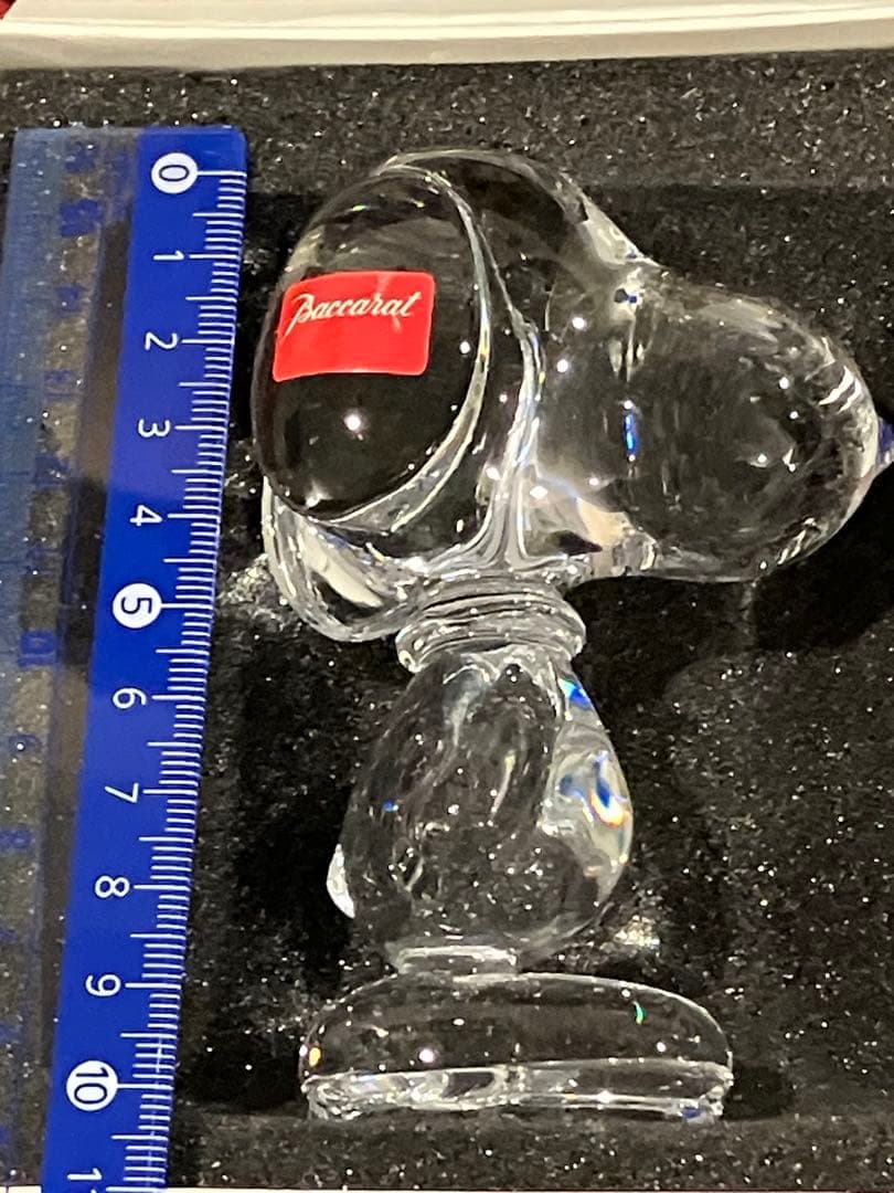Baccarat クリスタル　スヌーピー