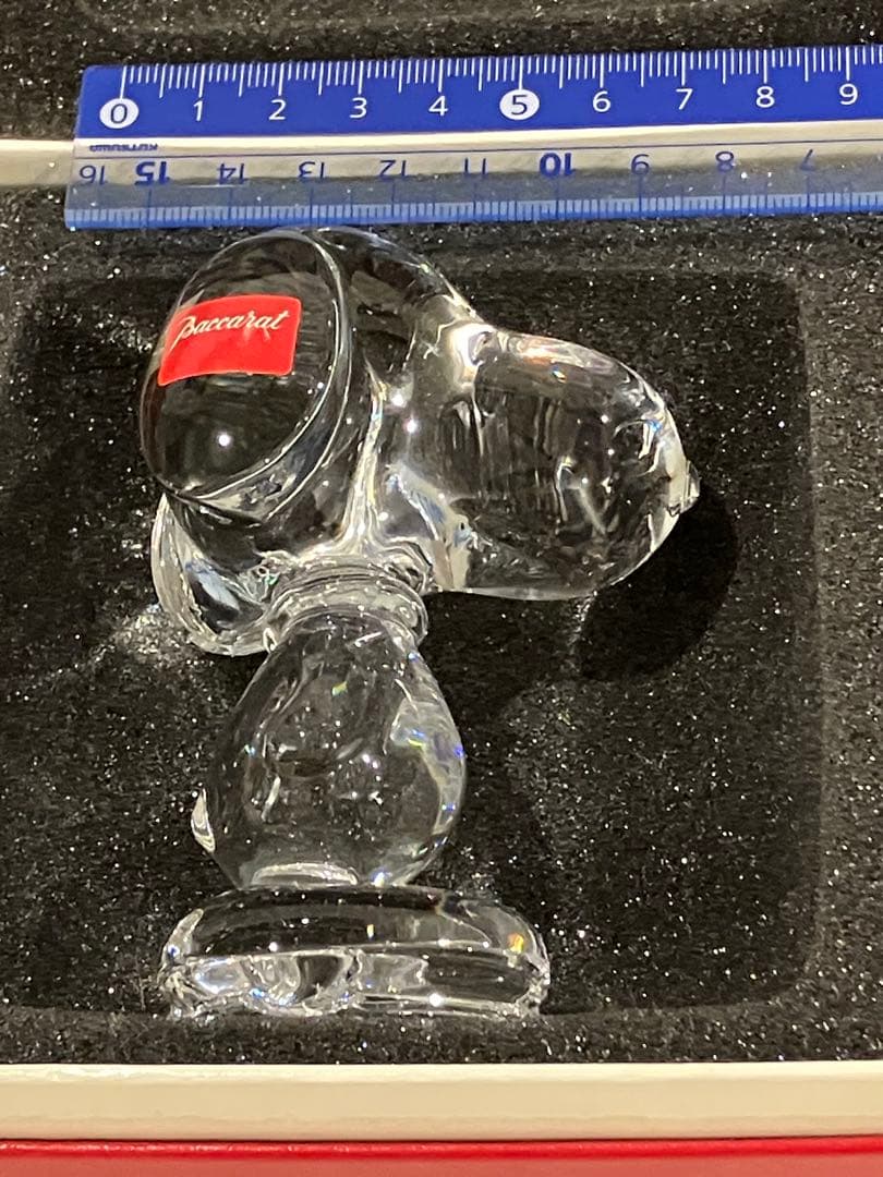 Baccarat クリスタル　スヌーピー