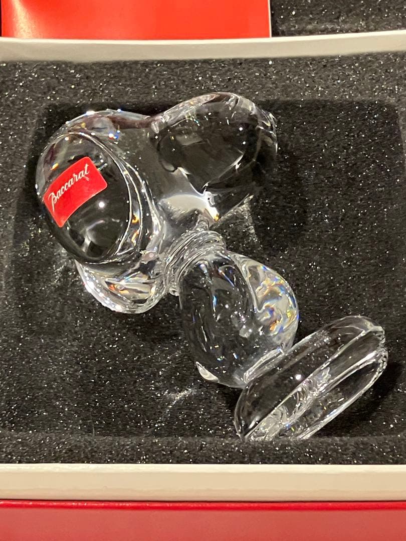Baccarat クリスタル　スヌーピー