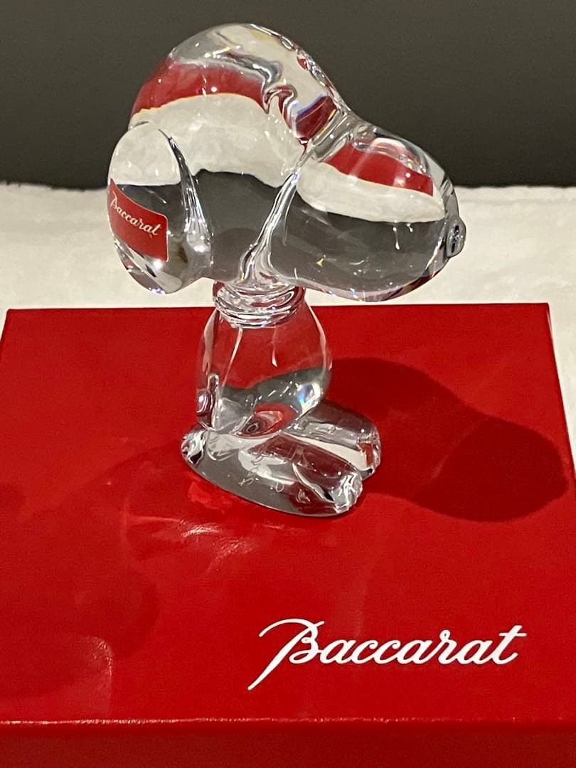 Baccarat クリスタル　スヌーピー