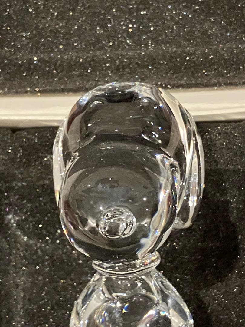 Baccarat クリスタル　スヌーピー