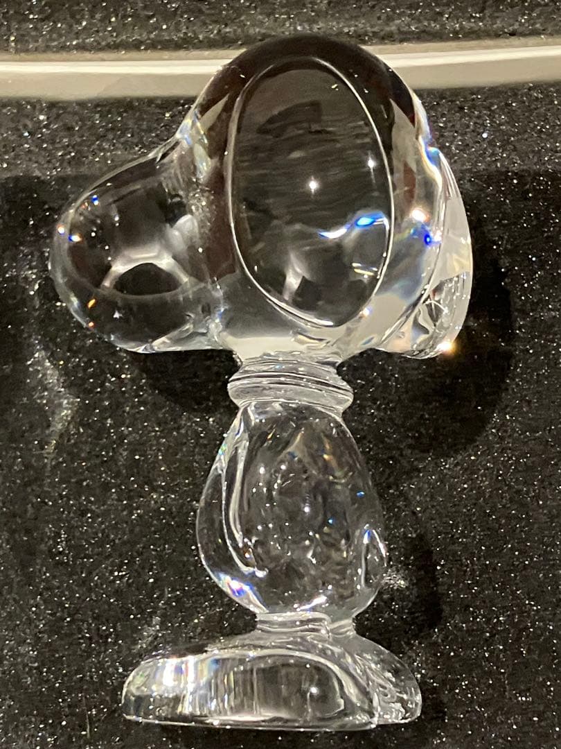 Baccarat クリスタル　スヌーピー