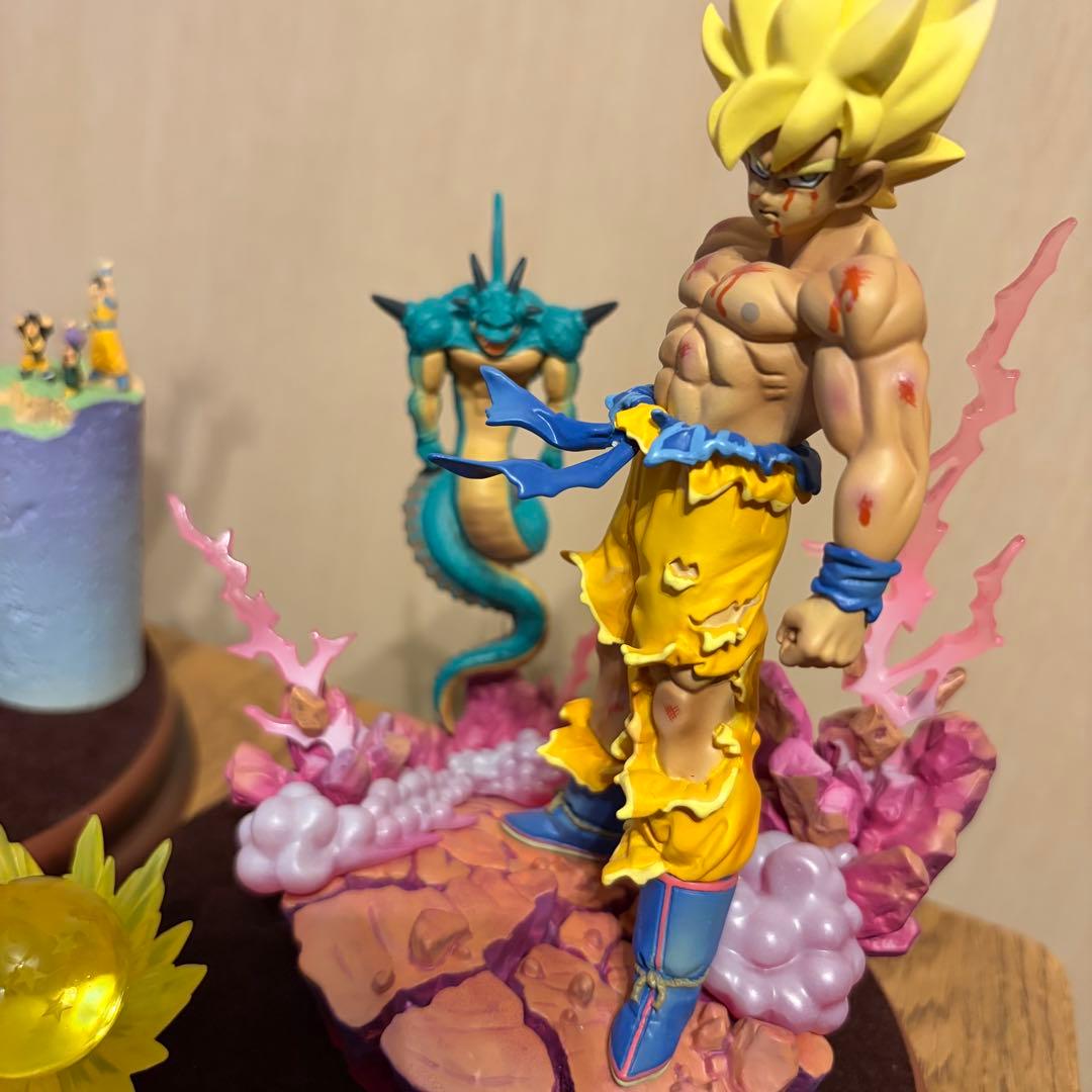 ドラゴンボール ガレージキット 3種セット 悟空 ピッコロ ジオラマ 特価
