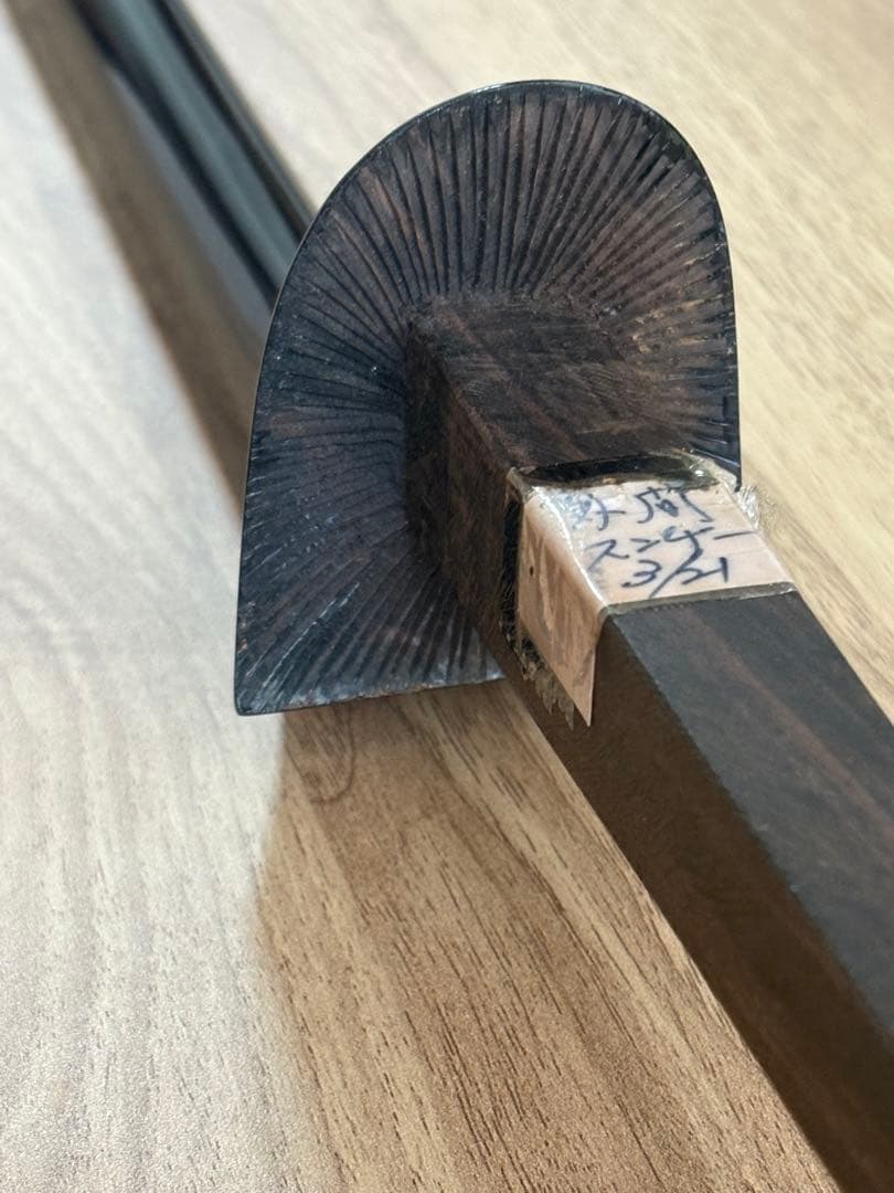 三線　真壁型　黒檀　外間善盛作