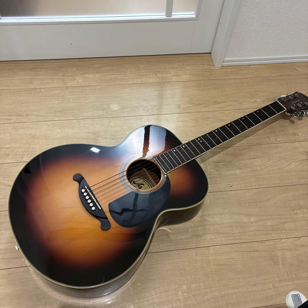 いい音　James JF350 TS アコースティックギター　調整済み