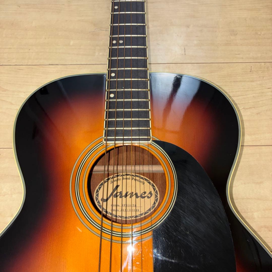 いい音　James JF350 TS アコースティックギター　調整済み