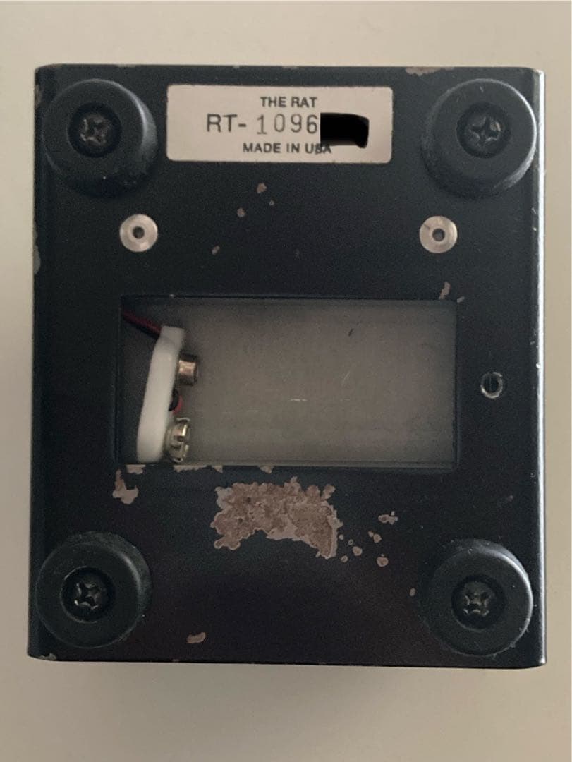 ProCo RAT2 1988年 USA製、銀ネジ、リベット、LM308N