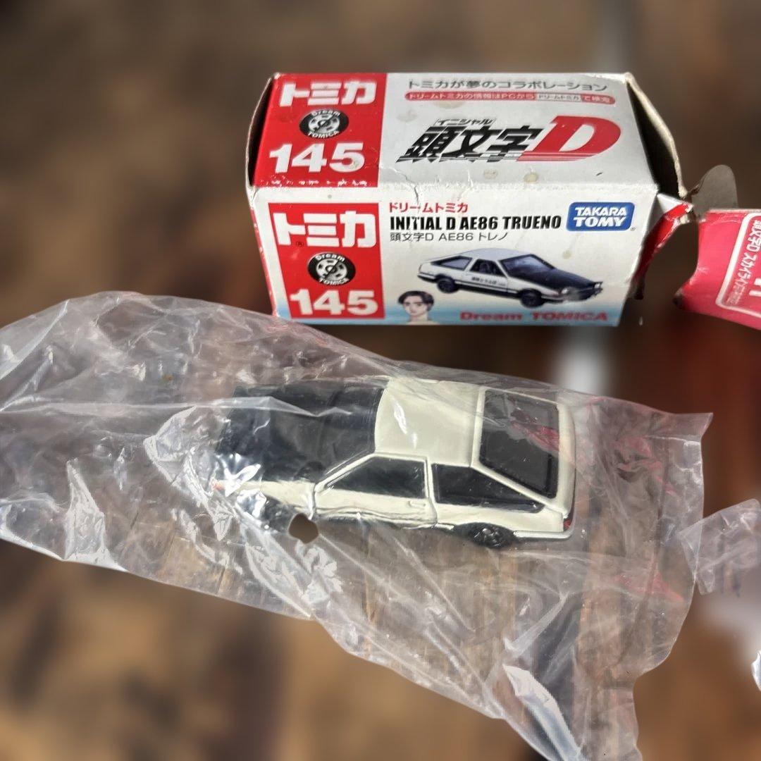頭文字D トミカ 3点　キーホルダー 1点　まとめ売り