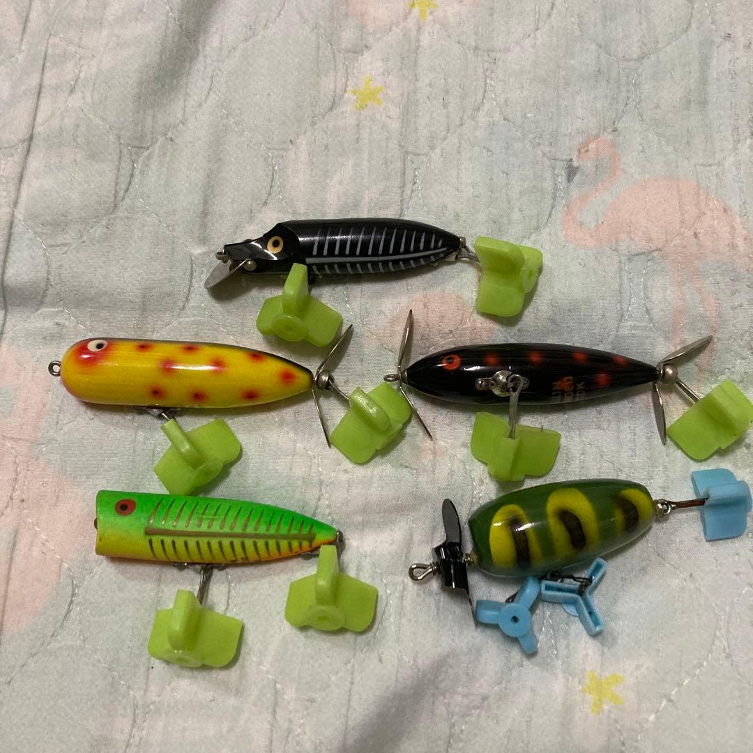 heddon オールドヘドン　オールドルアー　ヘドン　バス釣り
