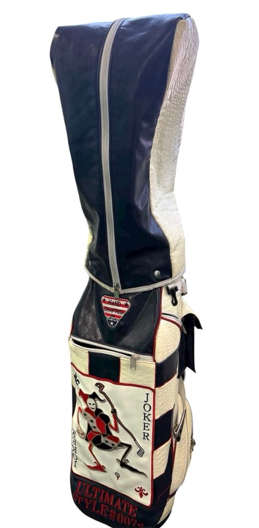 【中古美品】ベルディング　レア　キャディバックJOKERⅡ ゴルフバッグ