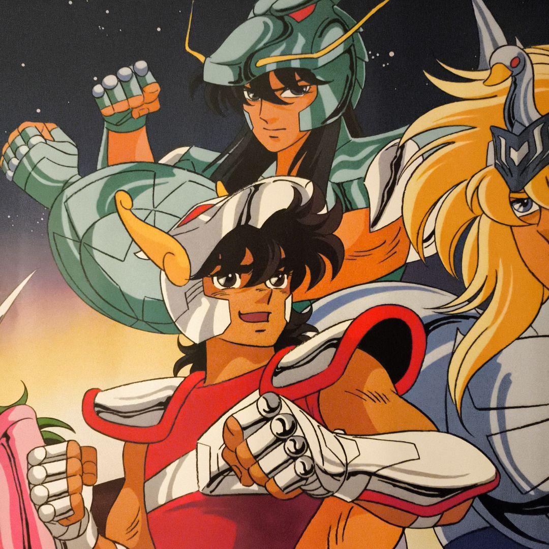 聖闘士星矢　当時物　ポスター　レア