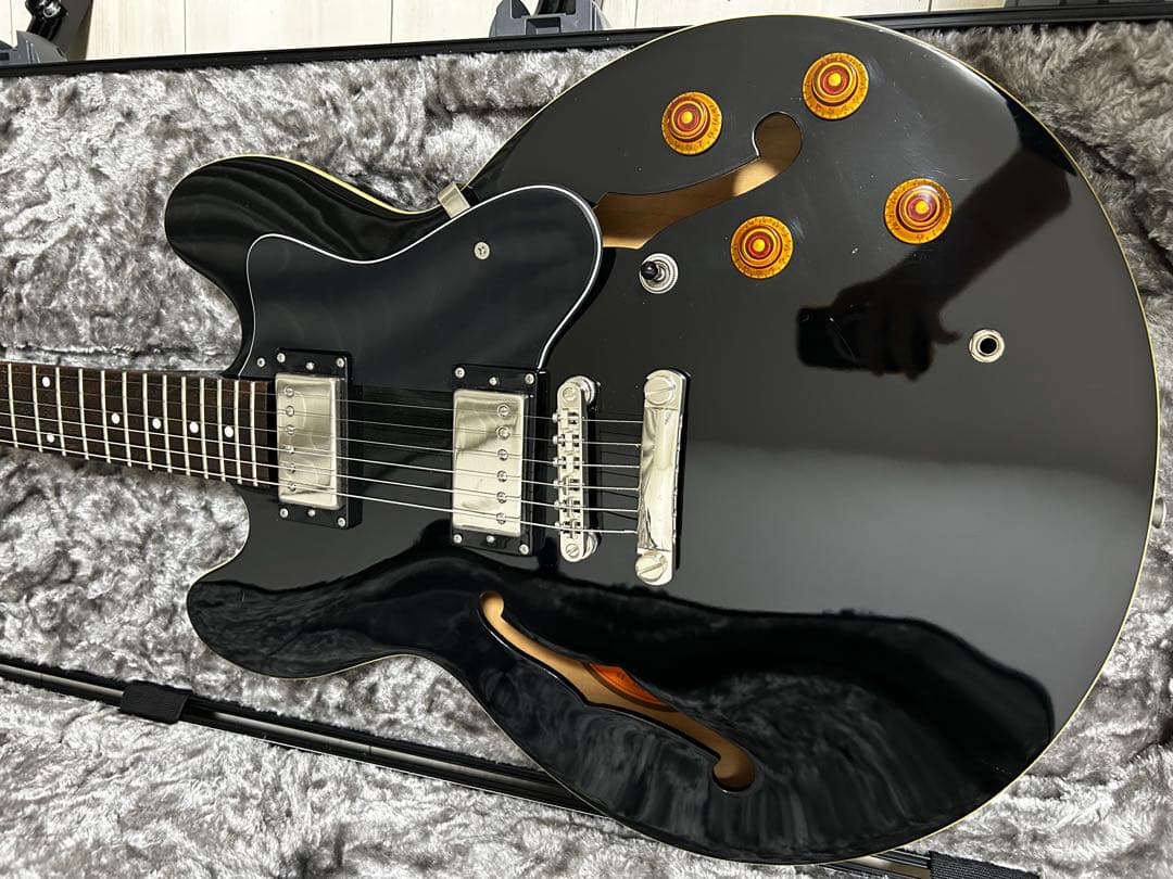 【極上品】Epiphone DOT EB セミアコ　エレキギター