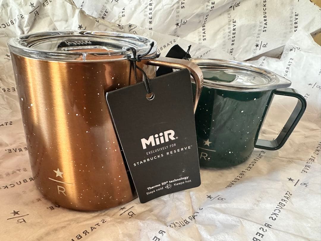 STARBUCKS シカゴリザーブロースタリー　MiiRステンレスマグ2個セット