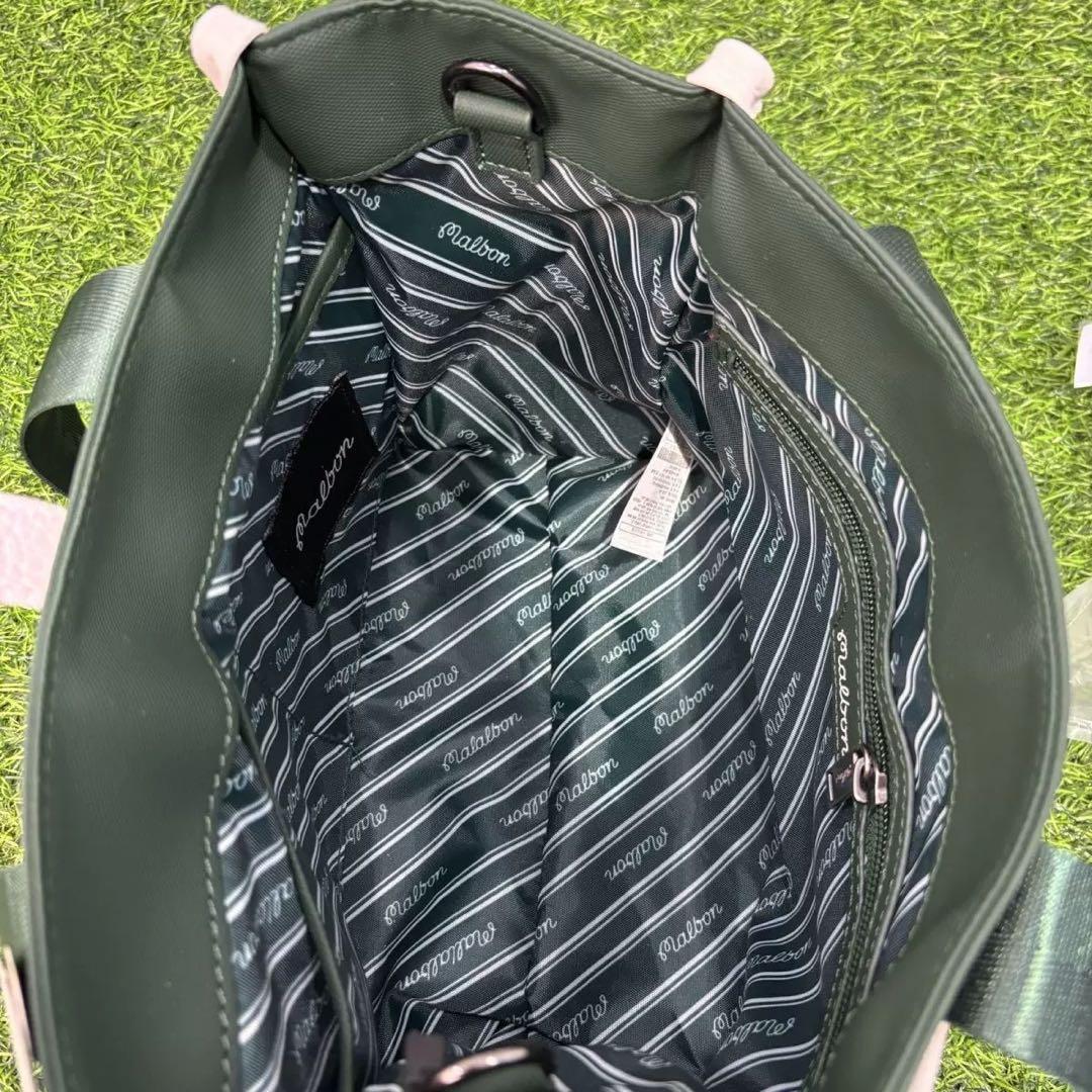 ⭐️ Malbon golf マルボン ゴルフ カートバック グリーン トート緑