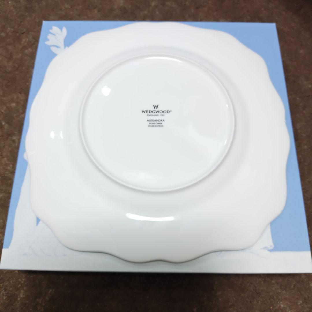  アレクサンドラデザートプレートスクエア21cm