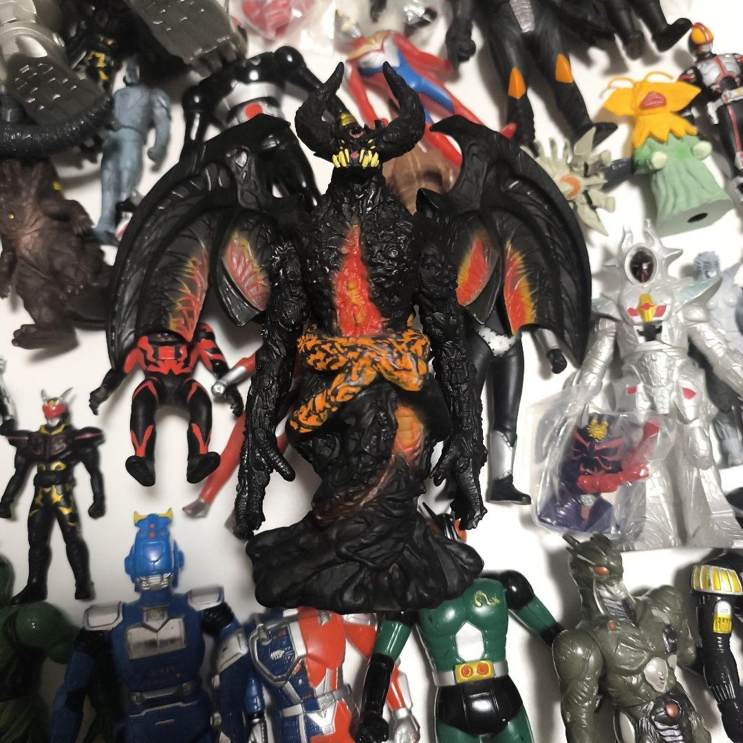 ウルトラマン　仮面ライダー　特撮　ソフビ　まとめ売り