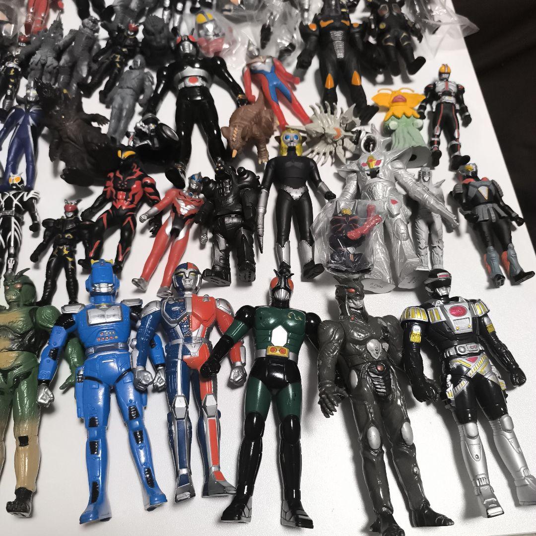 ウルトラマン　仮面ライダー　特撮　ソフビ　まとめ売り