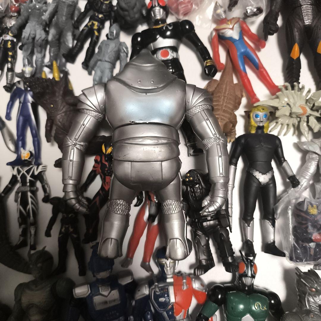ウルトラマン　仮面ライダー　特撮　ソフビ　まとめ売り