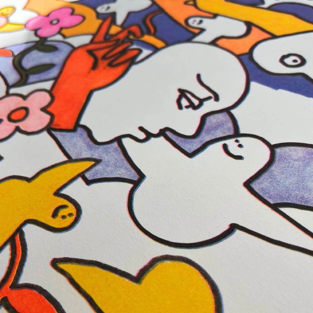 Mark Gonzales リソグラフ 限定100部 THE SKATEROOM