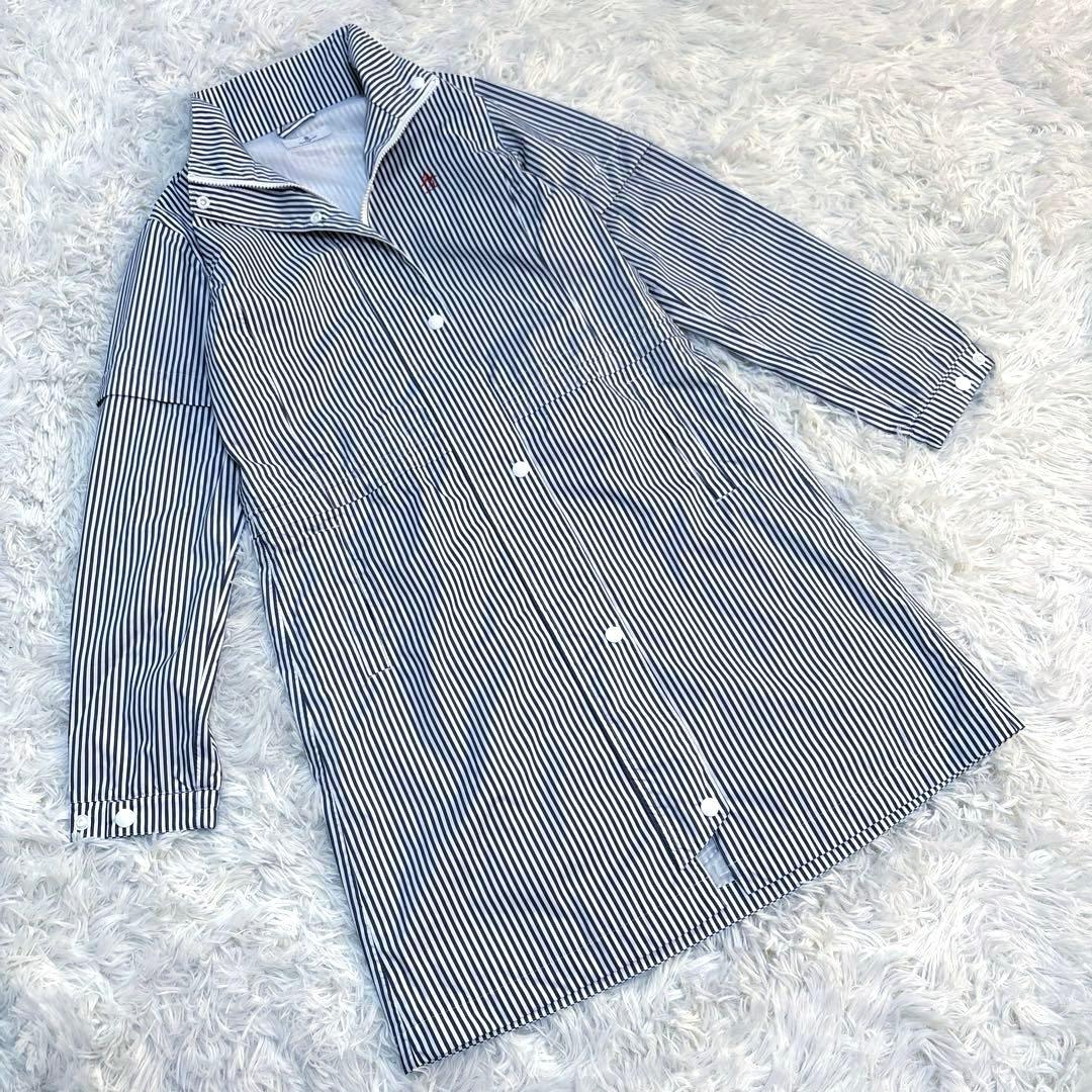 美品マンシングウェアmunsingwearレインワンピース ゴルフスポーツウェア